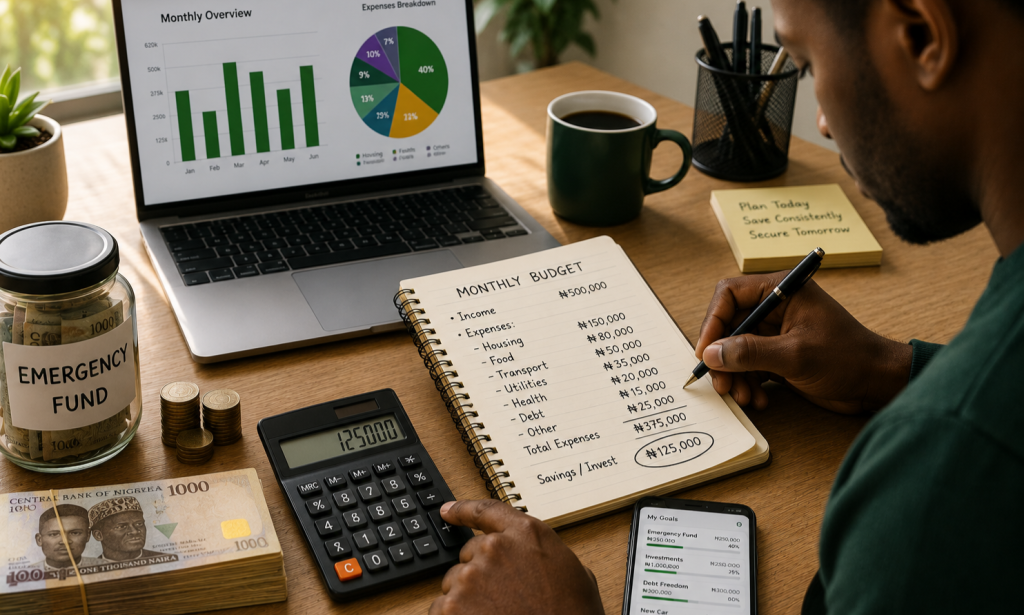 How Much Should You Save From a ₦500,000 Salary?