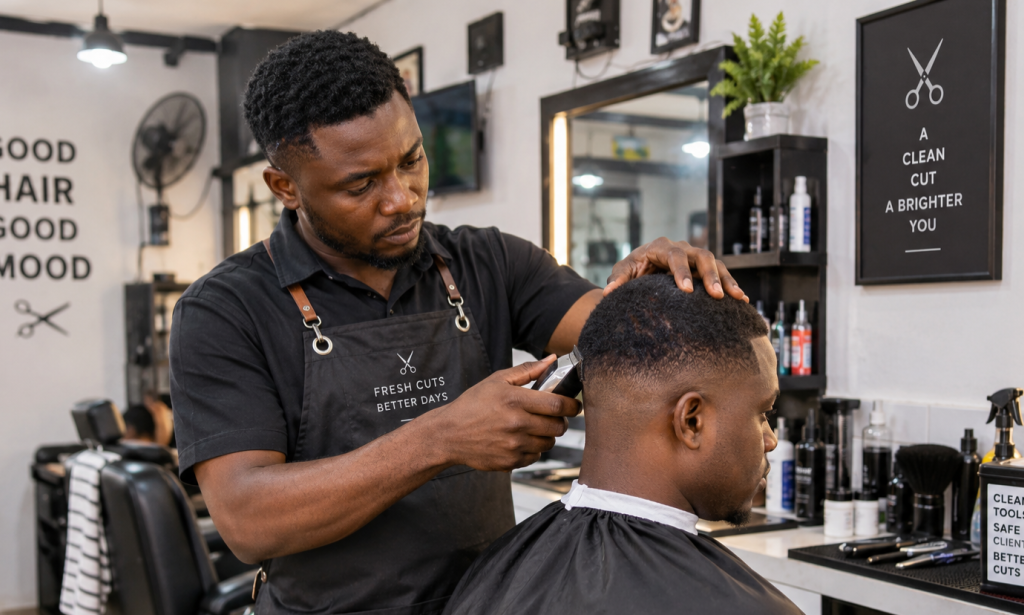 How to Start a Barbing Salon Business in Nigeria: A Practical Beginner’s Guide